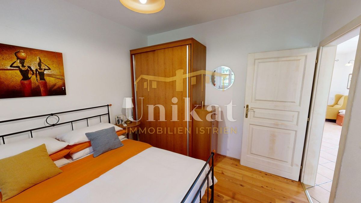 Dvojna hiša z bazenom v istrskem slogu